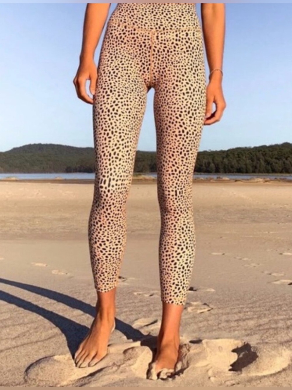 Kavala animal print cheetah butter soft leggings XS